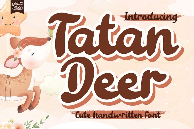 Tatan Deer字体 1