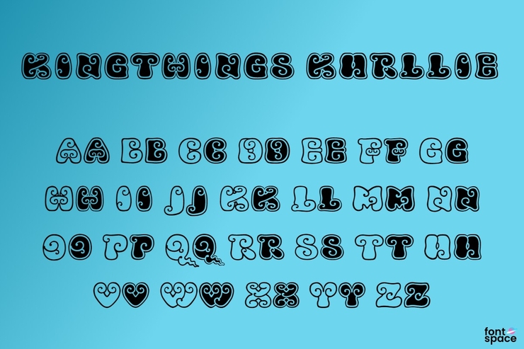 Kingthings Kurllie字体 1