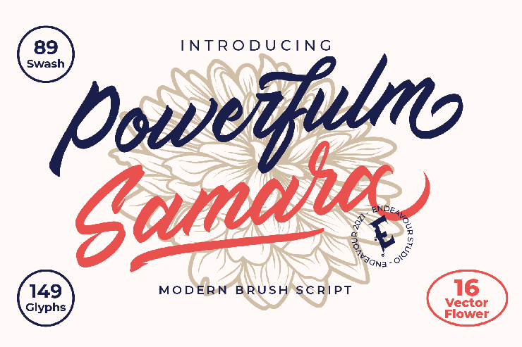 Powerfulm Samara字体 8