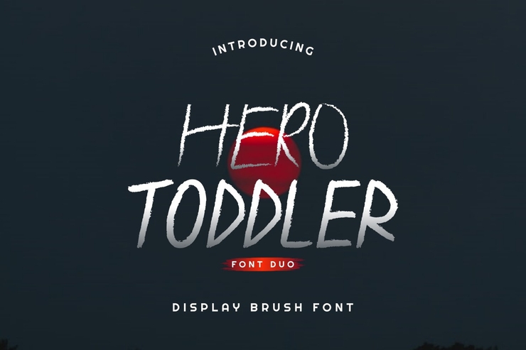 Hero Toddler字体 1