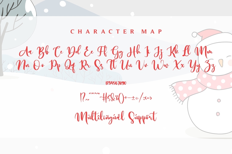 Winter Christmas字体 5