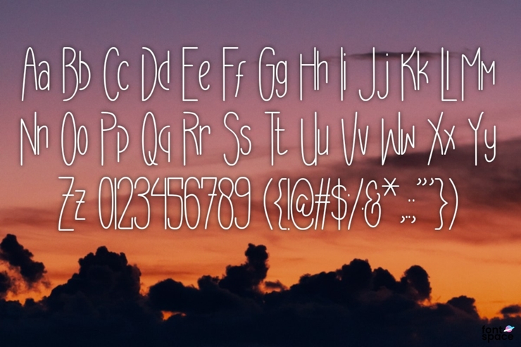 Avoid Light字体 1