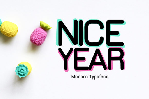 Nice Year字体 2