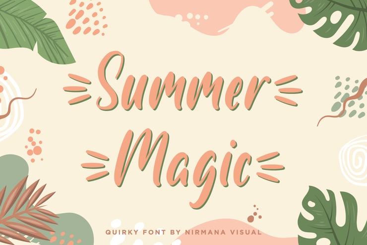 Summer Magic字体 5