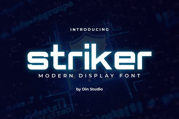 Striker字体 1