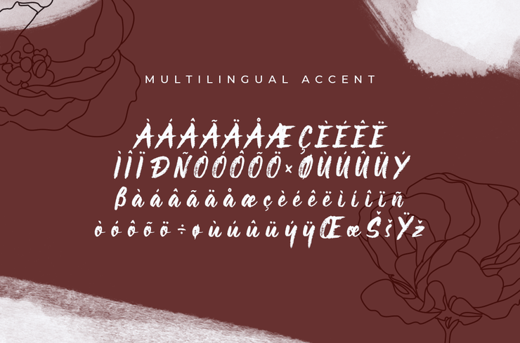 Buree Chalk字体 4