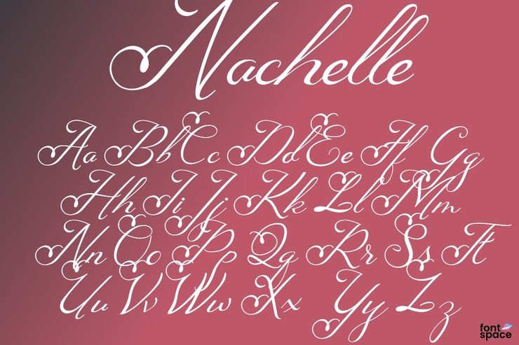 Nachelle字体 1