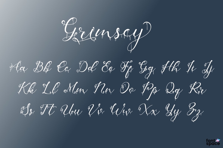 Grimscy字体 1