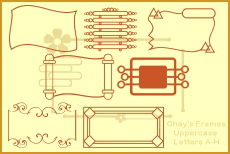 Chay's Frames字体 1