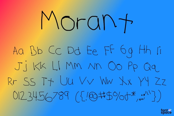 Morant字体 1