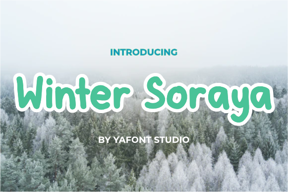 Winter Soraya字体 1