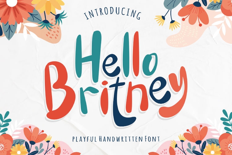 Hello Britney字体 6