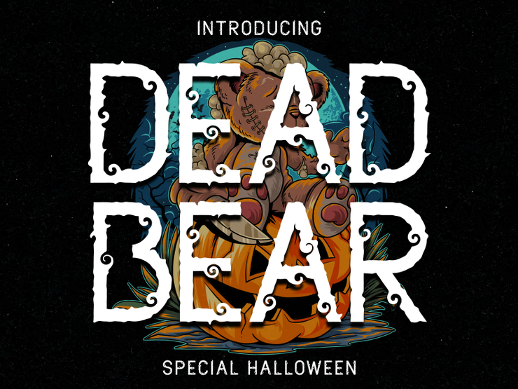 Dead Bear字体 7