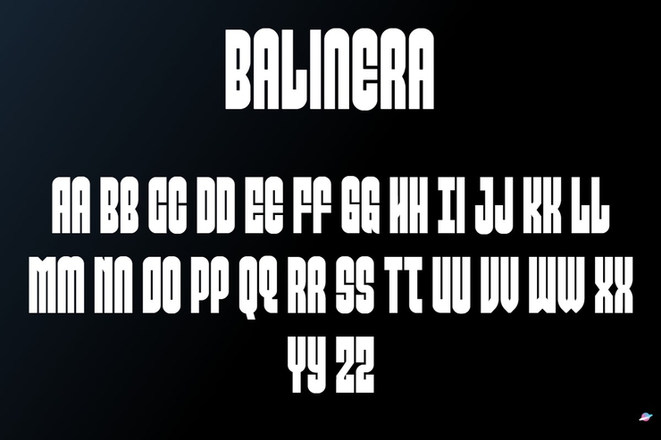 Balinera字体 1