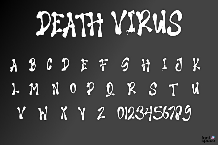 DEATH VIRUS字体 1