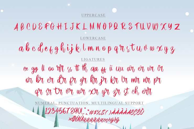 Christmas Journey字体 2