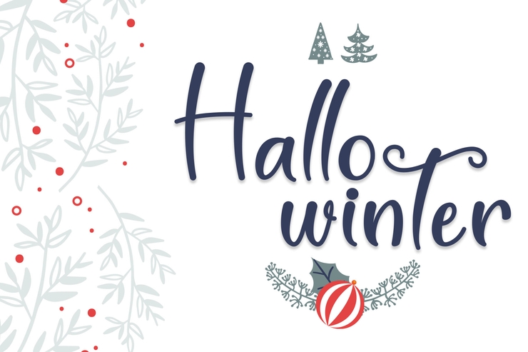 Winter White字体 1