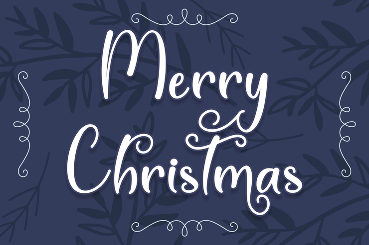 Winter White字体 4