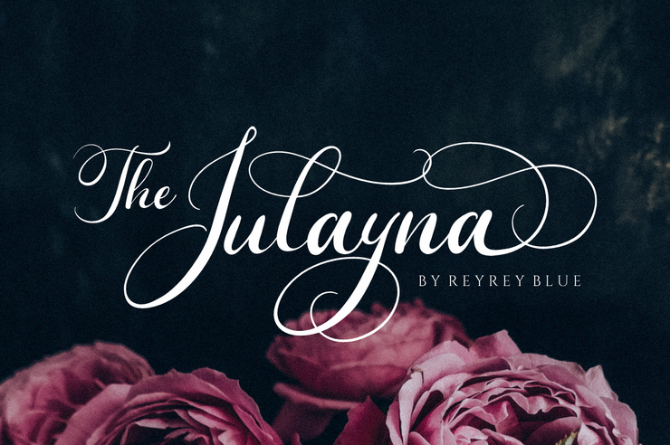 The Julayna字体 1