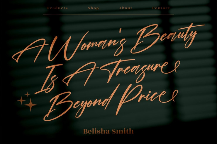 Hendycroft Signature字体 2