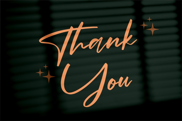 Hendycroft Signature字体 3