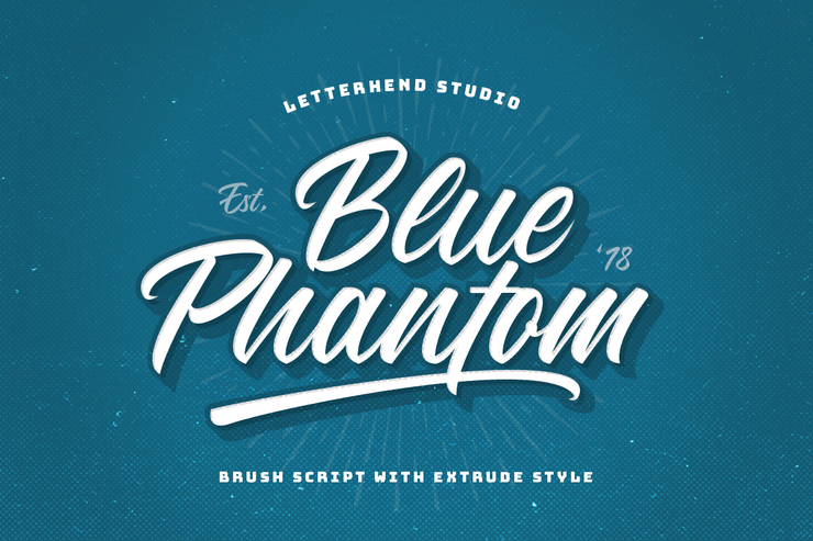 Blue Phantom字体 1