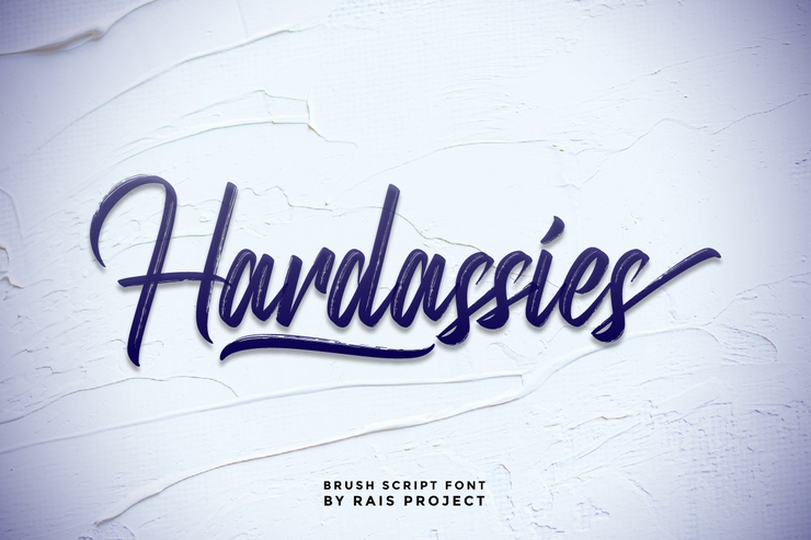 Hardassies字体 1