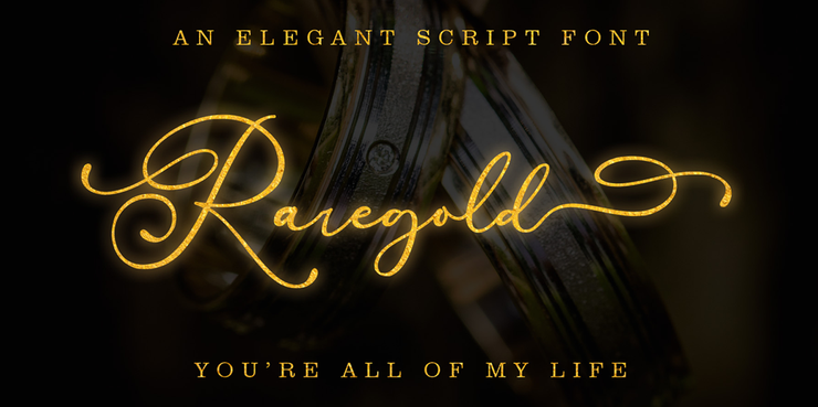 Raregold字体 2