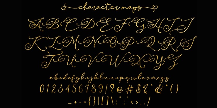 Raregold字体 4