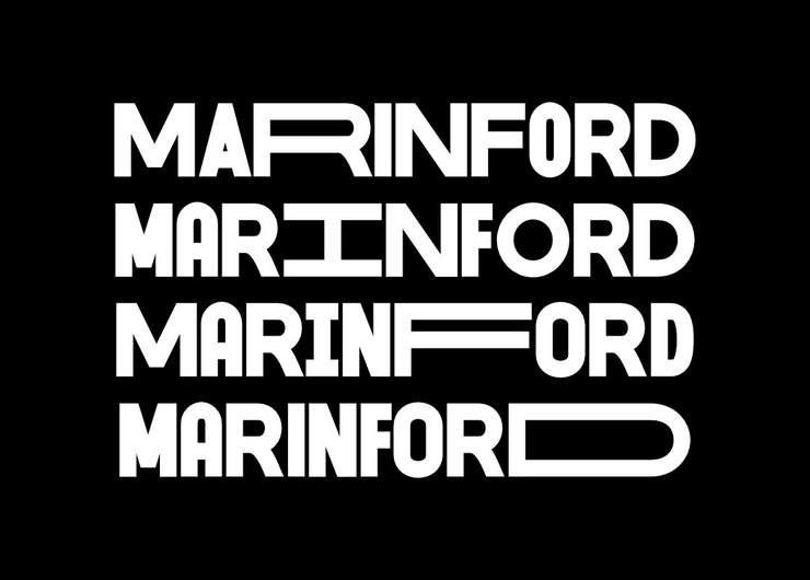 marinford字体 1