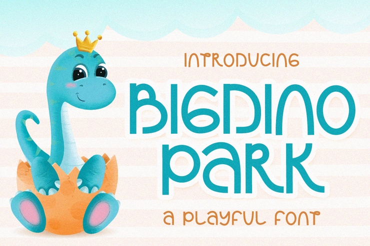 Bigdino Park字体 1