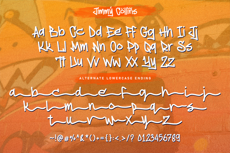 Jimmy Collins字体 5