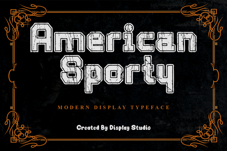 American Sporty字体 1