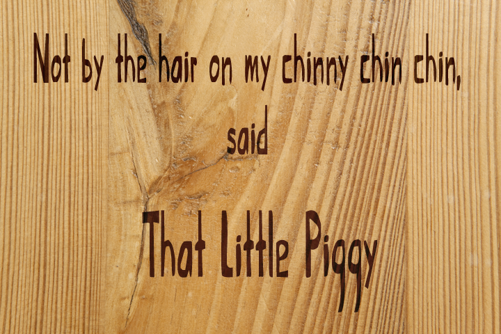 That Little Piggy字体 1