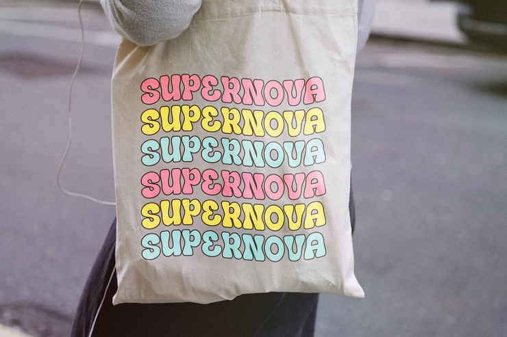 HENDRIX BUBBLE字体 1