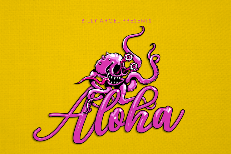 Aloha Octopus字体 3