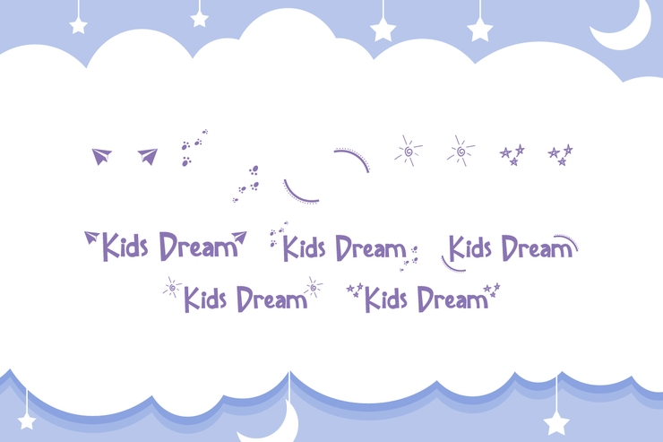 Kids Dream字体 5