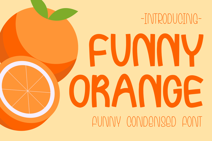 Funny Orange字体 3