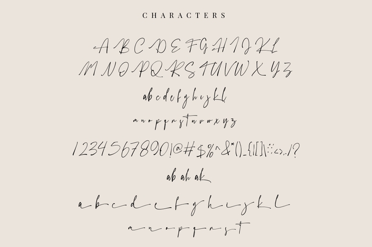 Austhedik字体 1