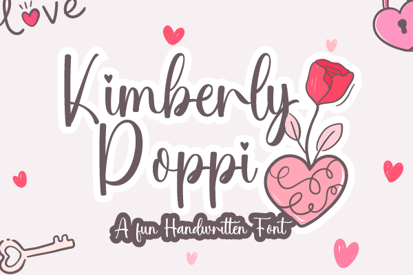 Kimberly Poppi字体 2