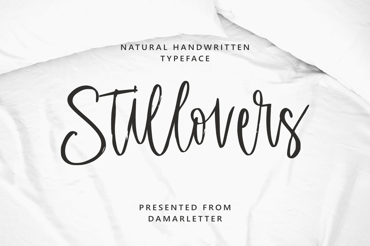 Stillovers字体 3