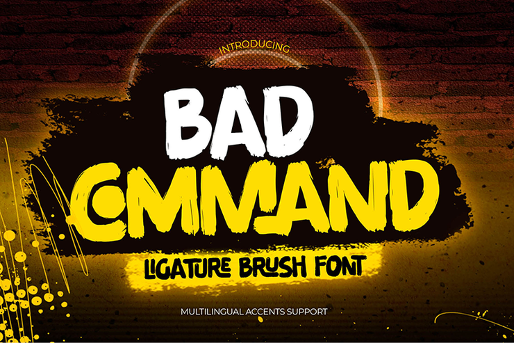 Bad Command字体 1