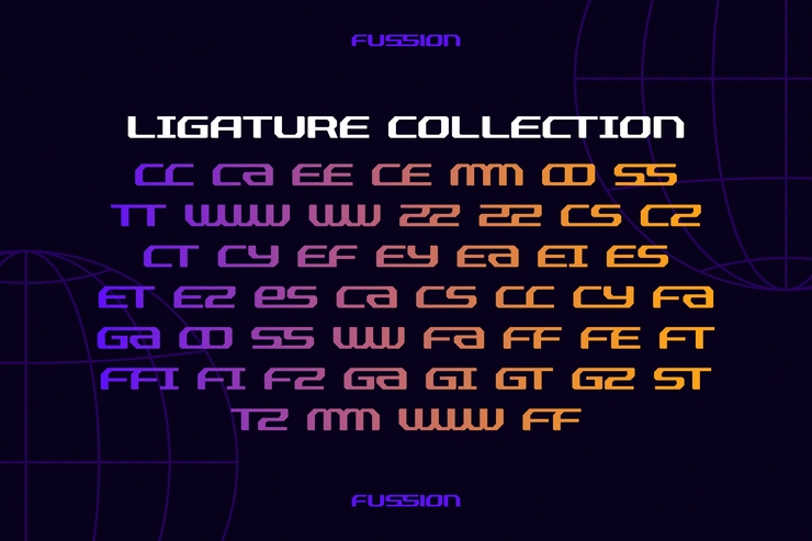 Fussion字体 4