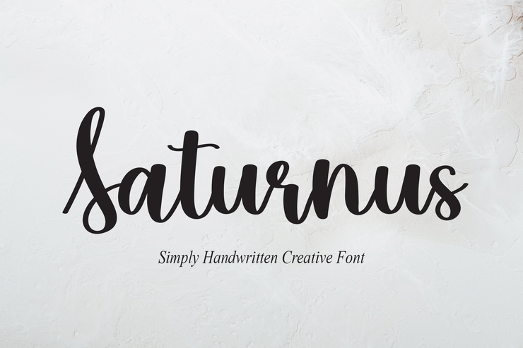 Saturnus字体 1
