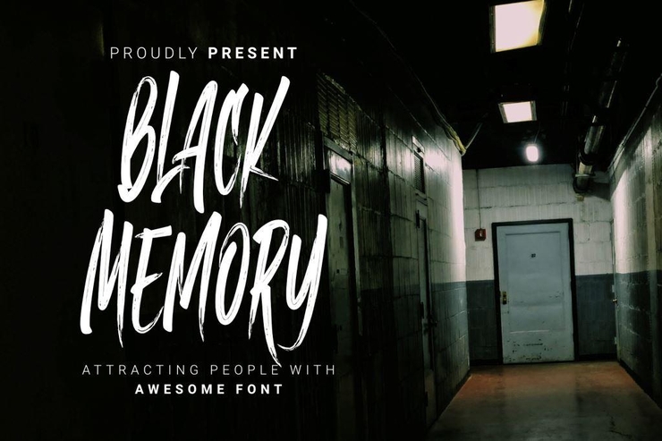 Black Memory字体 3