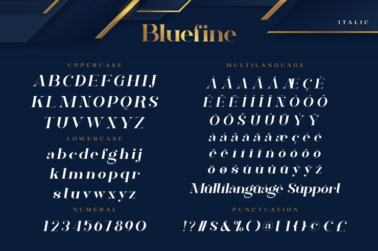 Bluefine字体 7