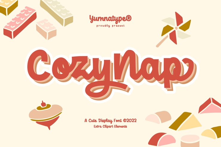 Cozy Nap字体 4