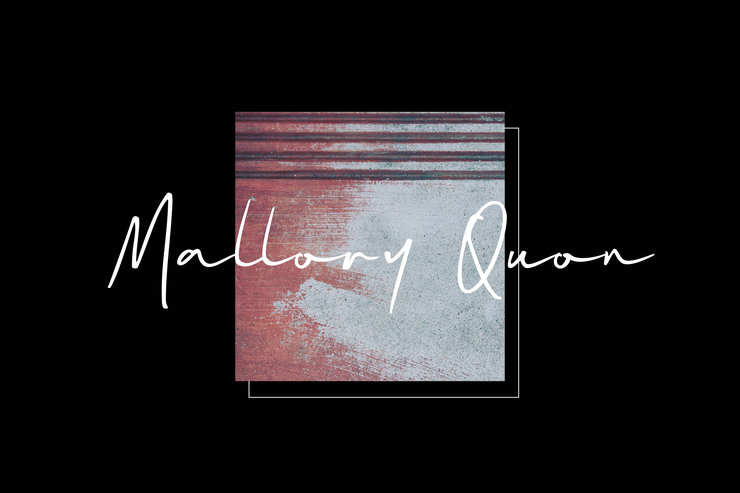 Mallory Quon字体 7