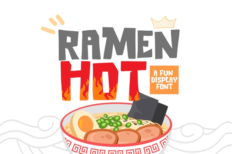 Ramen Hot字体 1