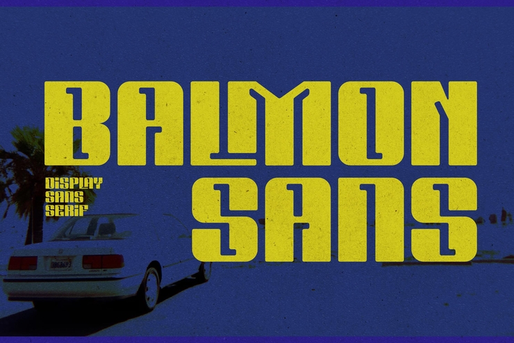 BALMON SANS字体 1